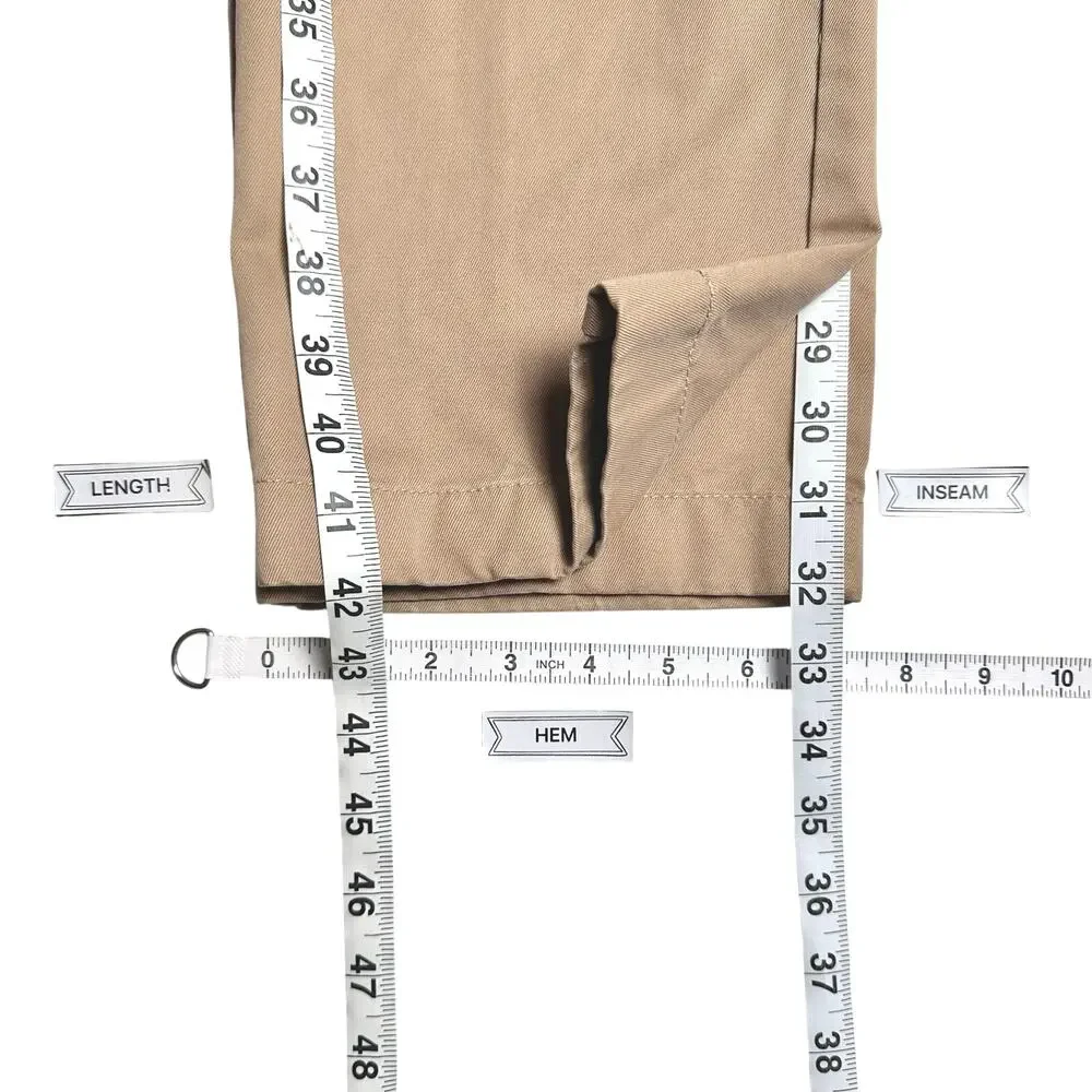 J. Crew | Men | Khaki Broken-In Urban Slim Chino Pants | Size 32x34 Tall